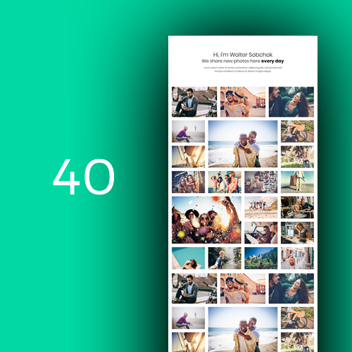 0040 – Álbum de fotos simple