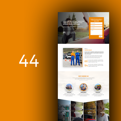 0044 – Servicio de grúa